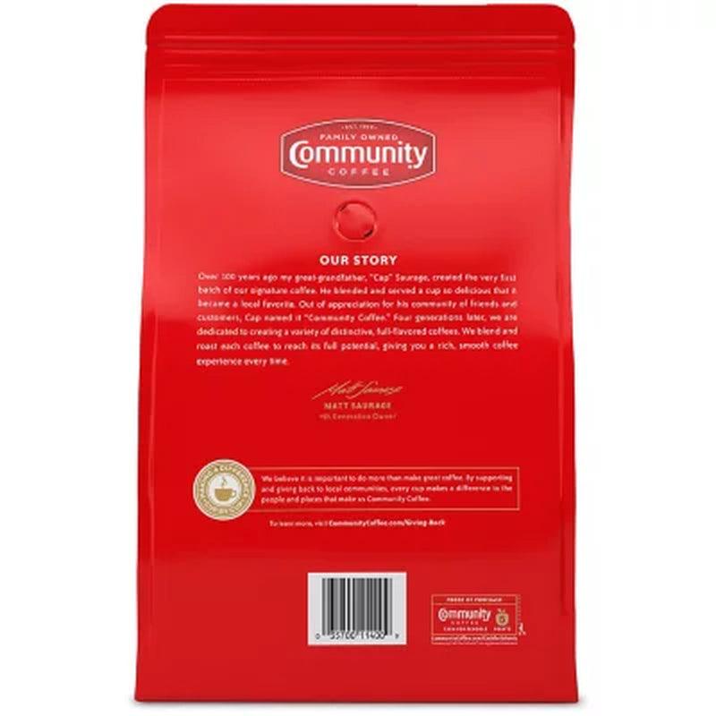 Community Coffee Ground Dark Roast, Signature Blend (46 Oz.)