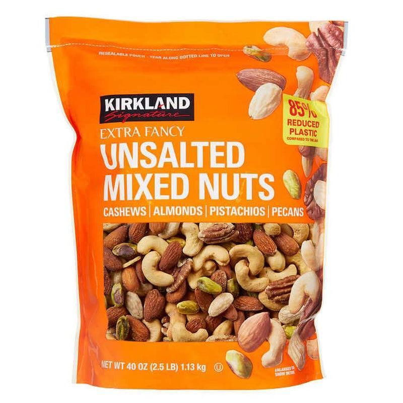 Extra Fancy Mixed Nuts Unsalted, 39.85 Ounce