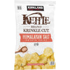 Kettle Brand Kirkland Signature Potato Chips, Krinkle Cut Himalayan Salt Kettle Chips, 32 Oz