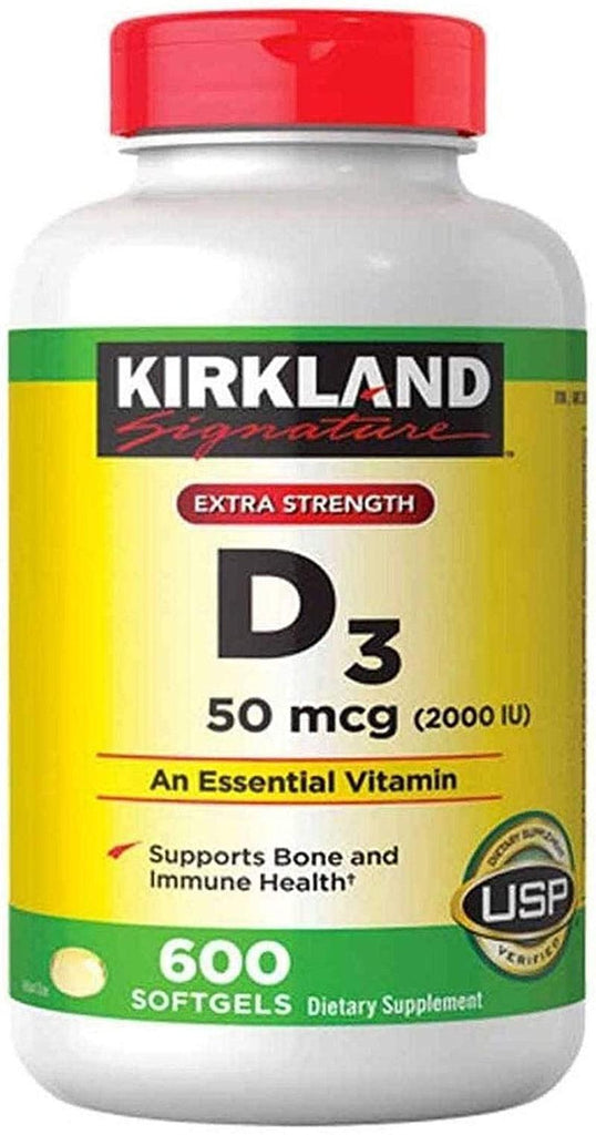 Maximum Strength Vitamin D3 2000 I.U. 600 Softgels, Bottle Personal Healthcare / Health Care