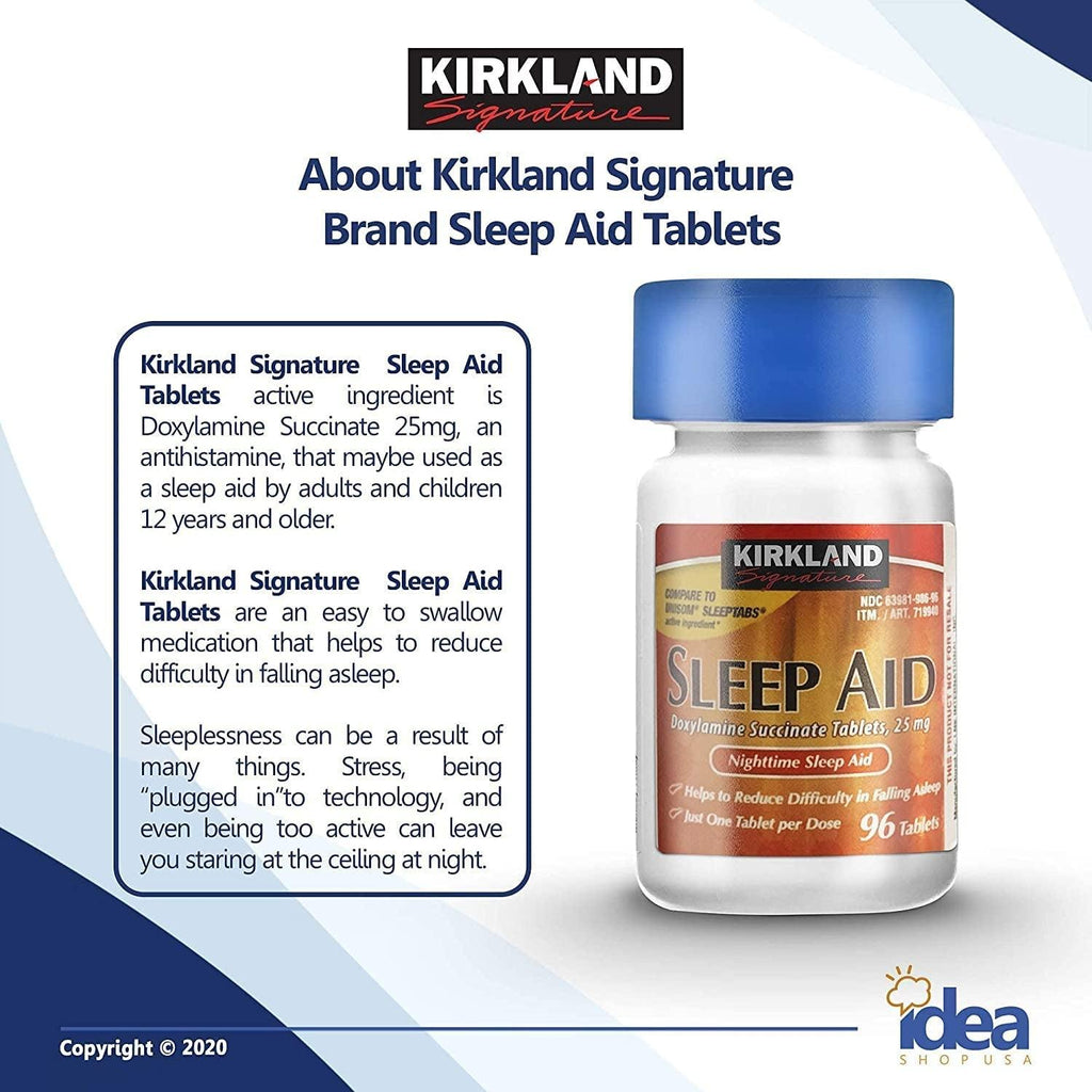 - Nighttime Sleep Aid, 25 Mg, 96 Ct (3 Pack) Bundle with Exclusive "Have a Great Sleep" - Better Idea Guide (4 Items)