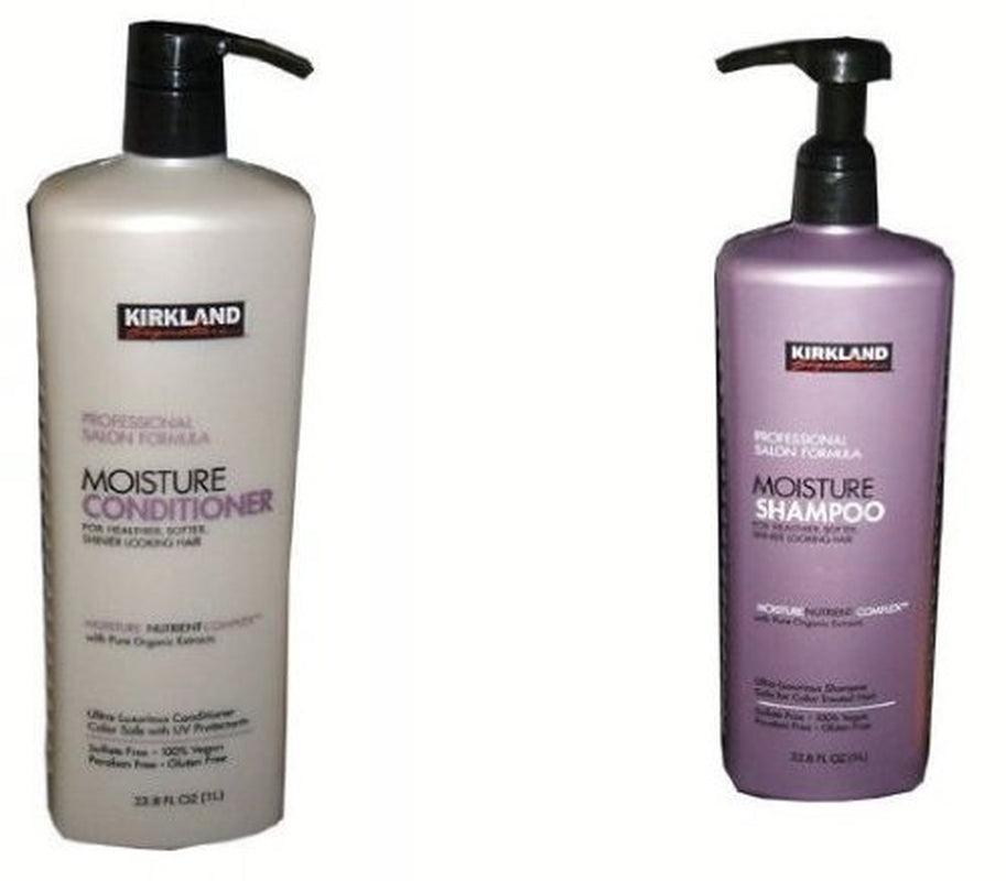 Professional Salon Formula Moisture Shampoo or Conditioner (33.8 Oz Each) (Shampoo & Conditioner Set) by 1Count