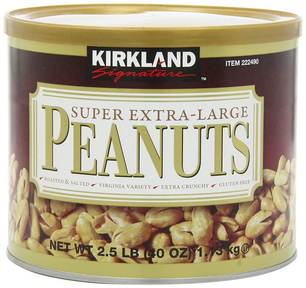 Signature Super XL VA Peanuts, 40 Ounce, Light Brown