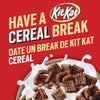 KIT KAT Chocolatey Breakfast Cereal Made with Whole Grain, Family Size, 19.5 Oz