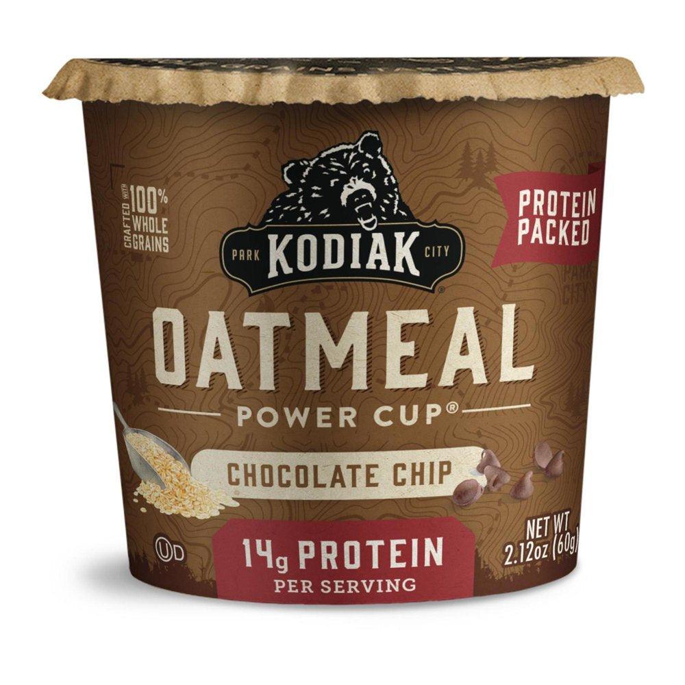 Kodiak Protein-Packed Chocolate Chip Instant Oatmeal Cup, 2.12 Oz