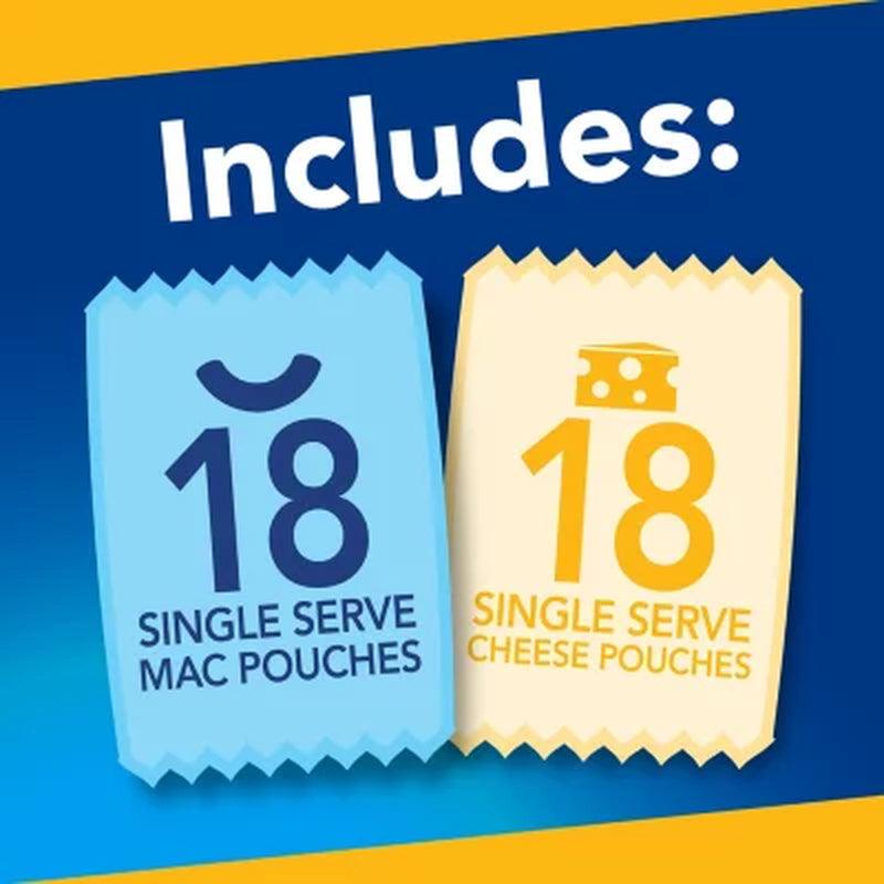 Kraft Easy Mac Original Flavor Single-Serve Pouches (18 Pk.)