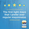 Kraft Light Mayo with 1/2 the Fat & Calories of Regular Mayonnaise, 30 Fl Oz Jar