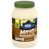 Kraft Mayo with Avocado Oil Reduced Fat Mayonnaise, 30 Fl Oz Jar