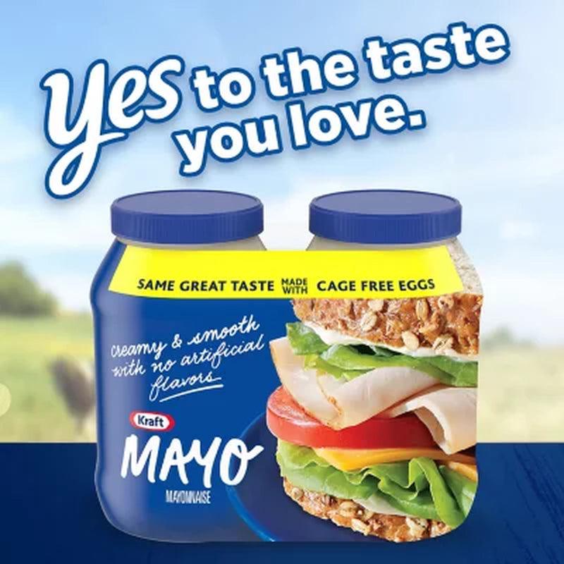 Kraft Real Mayo Creamy and Smooth Mayo (30 Oz., 2 Pk.)