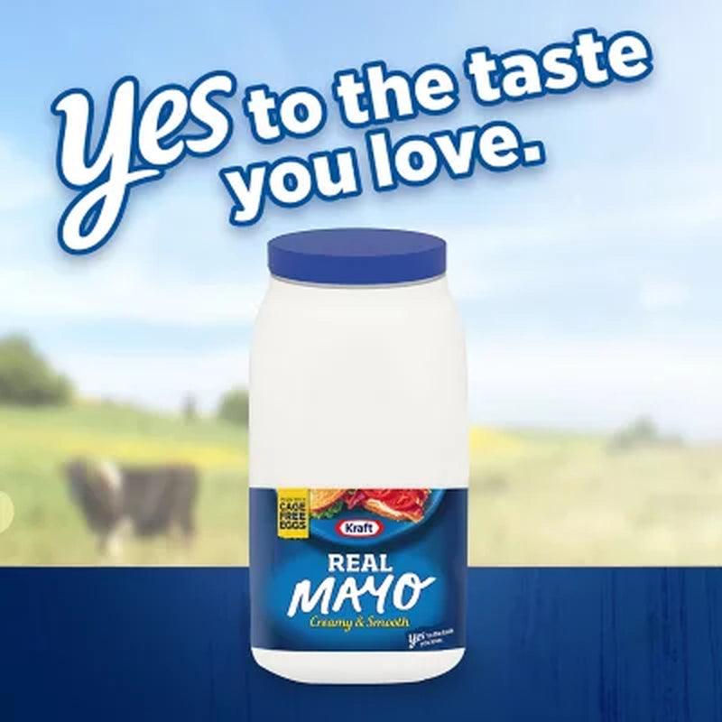 Kraft Real Mayo Creamy and Smooth Real Mayonnaise (1 Gal.)