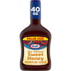 Kraft Sweet Honey Slow-Simmered Barbecue BBQ Sauce Value Size, 40 Oz Bottle