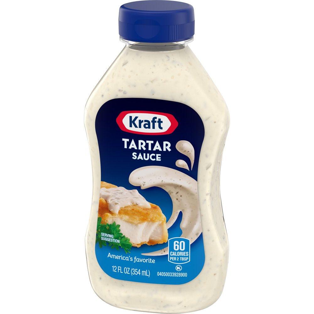 Kraft Tartar Sauce, 12 Fl Oz Bottle