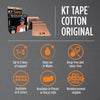 KT Tape Original Cotton Precut Kinesiology Tape, Choose Your Color (20 Ct.)