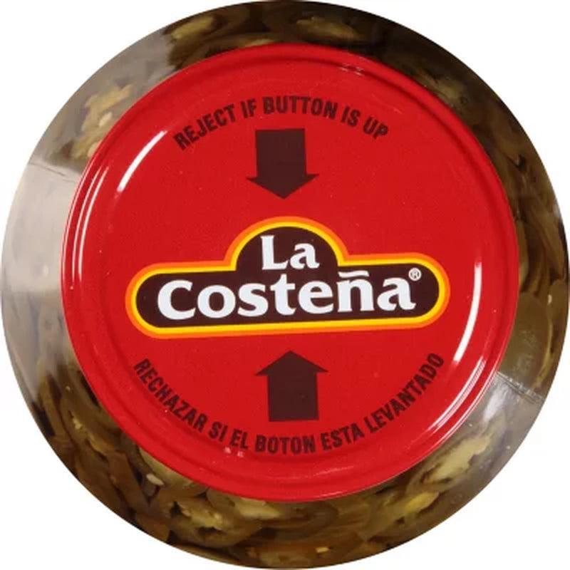 La Costeña Pickled Jalapeño Nacho Slices (64 Oz.)