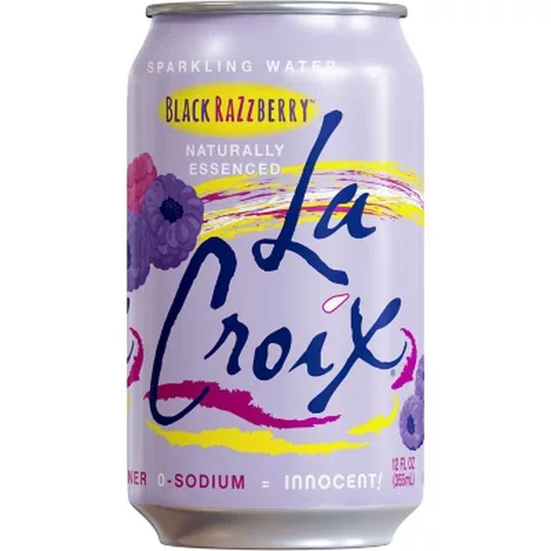 La Croix Black Razz Berry Sparkling Water Variety Pack (12 Fl. Oz., 24 Pk.)