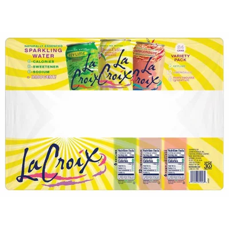 La Croix LKG Sparkling Water Variety Pack (12 Fl. Oz., 24 Pk.)