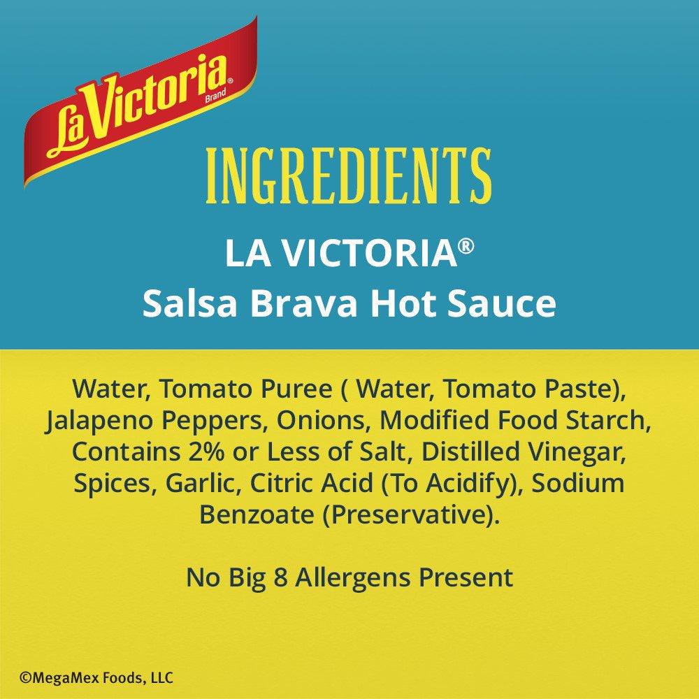 La Victoria Salsa Brava Hot Sauce, 12 Ounce