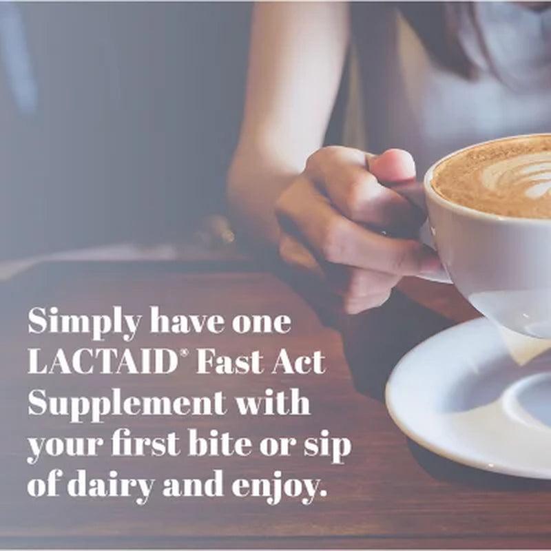 Lactaid Fast Act Lactose Intolerance Caplets (120 Ct.)