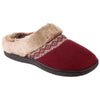 Ladies Isotoner Memory Foam Hoodback Comfort Slippers