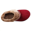 Ladies Isotoner Memory Foam Hoodback Comfort Slippers