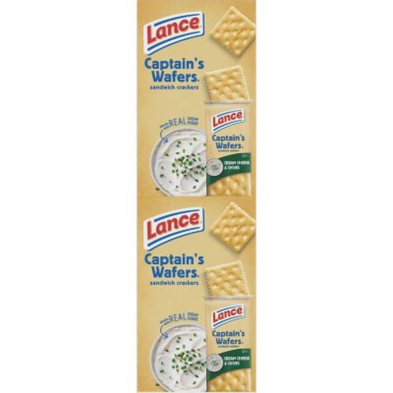 Lance Captain'S Wafers, Cream Cheese and Chives (40 Pk.)