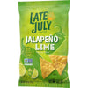 Late July Snacks Jalapeno Lime Tortilla Chips, 7.8 OZ Bag