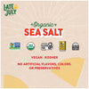 Late July Snacks Thin and Crispy Organic Tortilla Chips with Sea Salt, 10.1 Oz Bag