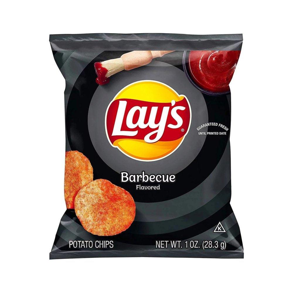 Lay' Barbecue Potato Chips 1 Oz, 50 Count Bags