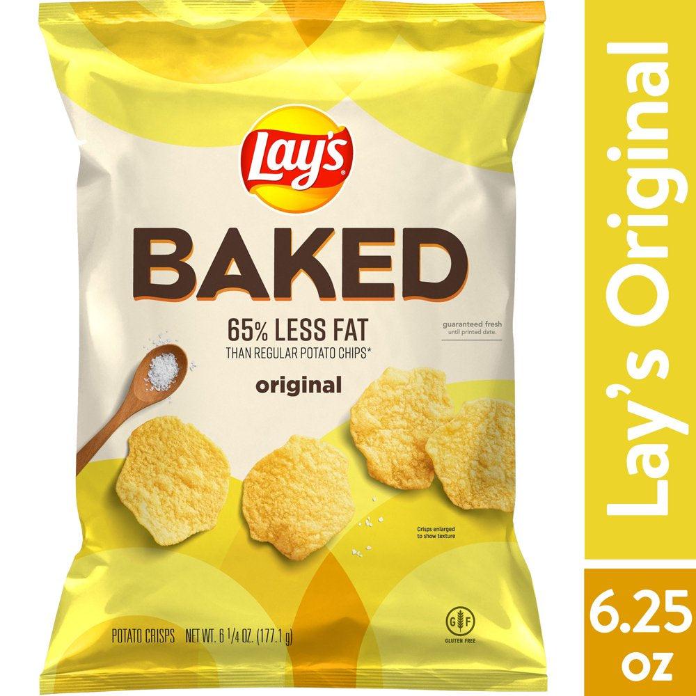 Lay'S Baked Original Potato Chips, 6.25 Oz Bag