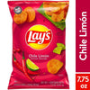 Lay'S Chile Limón Flavored Potato Chips, 7.75 Oz Bag