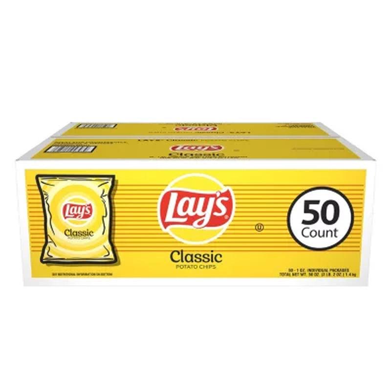 Lay'S Classic Potato Chips (1 Oz., 50 Pk.)