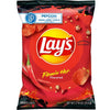 Lay'S Flamin' Hot Flavored Potato Chips, 2.625 Oz Bag