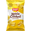 Lay'S Kettle Cooked Potato Chips, Original, 8 Oz Bag