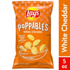 Lay'S Poppables White Cheddar Flavored Potato Snacks, 5 Oz Bag