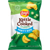 Lays Kettle Cooked Potato Chips Jalapeno Flavored 12.5 Oz