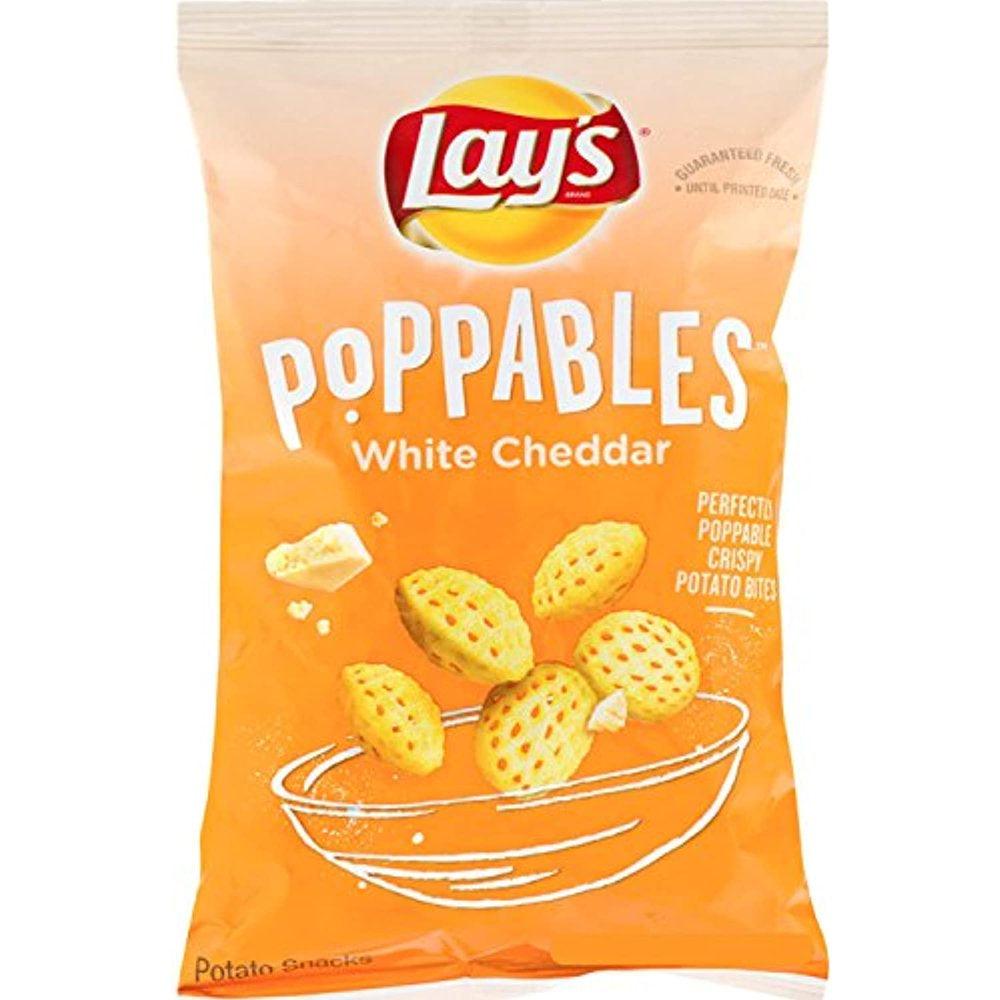 Lays Poppables White Cheddar Perfectly Poppable Crispy Potato Bites Net Wt 5 Oz (1)