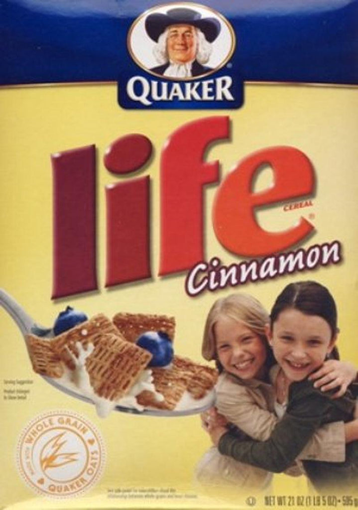 Life Multigrain Cereal, Cinnamon, 18 Oz