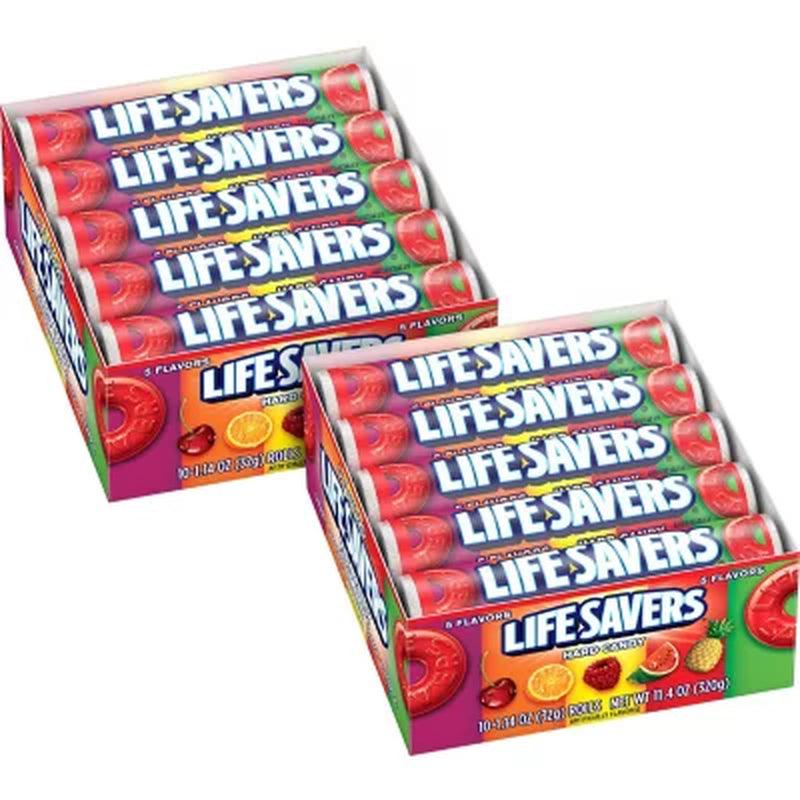 Life Savers Original 5 Flavors Hard Candy (3.29 Oz., 20 Ct.)