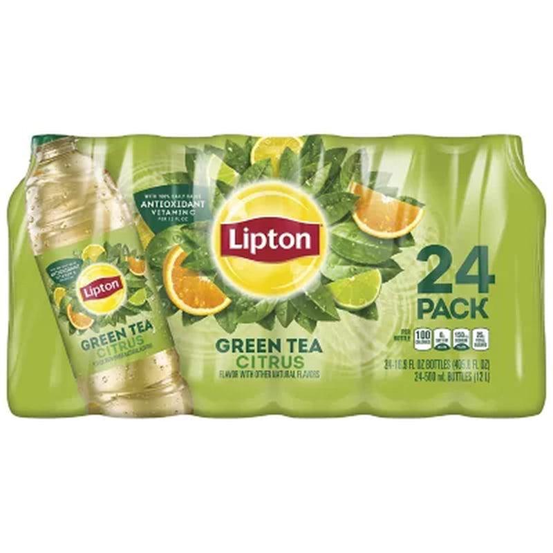 Lipton Green Tea Citrus Iced Tea (16.9 Fl. Oz. Bottles, 24 Pk.)