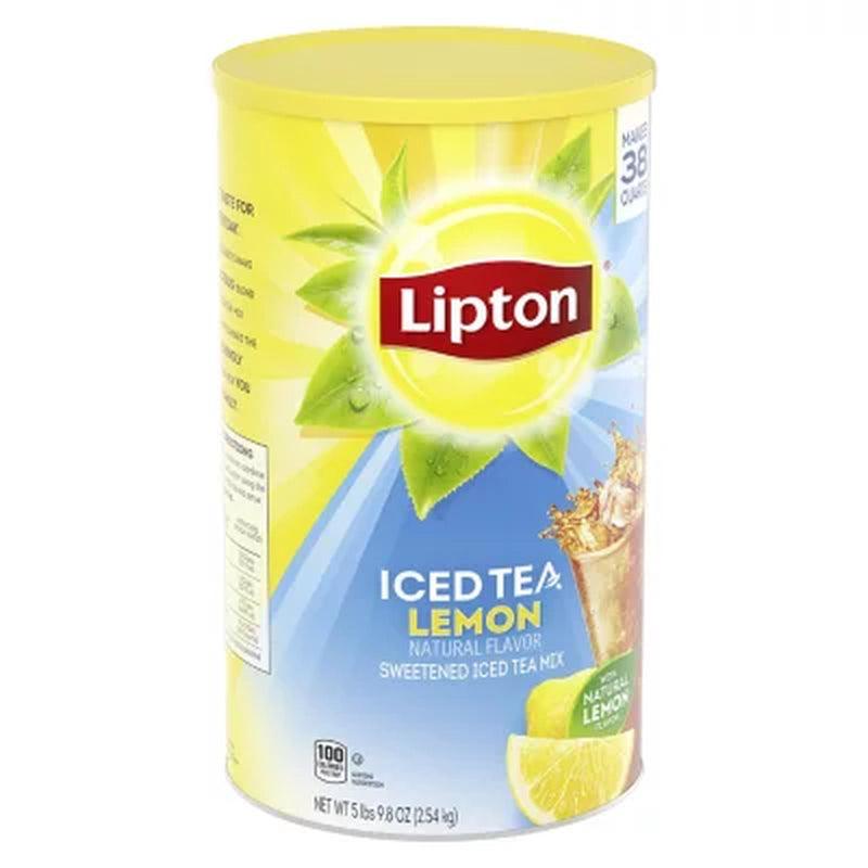 Lipton Sweetened Iced Tea Mix, Lemon (89.8 Oz.)