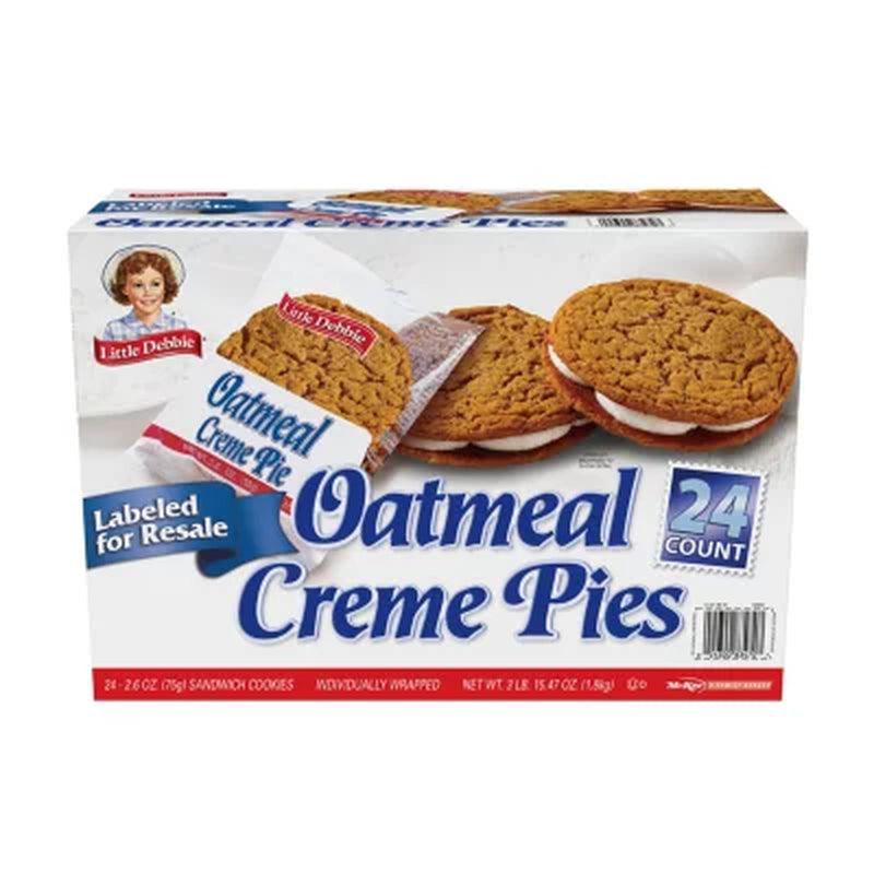 Little Debbie Oatmeal Cream Pies (2.6 Oz., 24 Pk.)