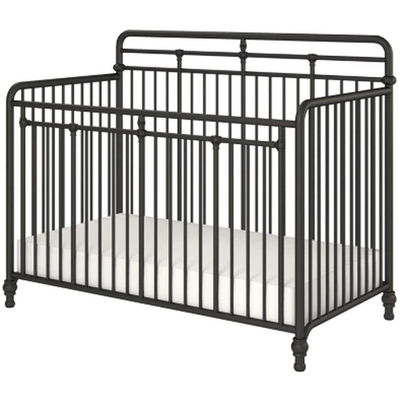 Little Seeds Monarch Hill Hawken 3-In-1 Convertible Metal Crib (Choose Your Color)