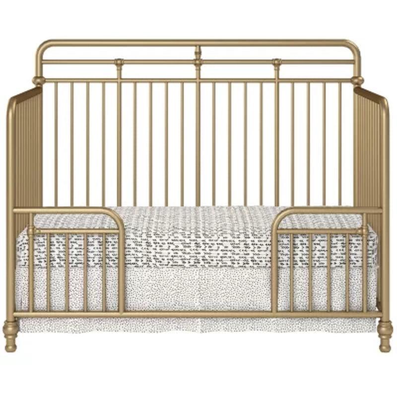 Little Seeds Monarch Hill Hawken 3-In-1 Convertible Metal Crib (Choose Your Color)