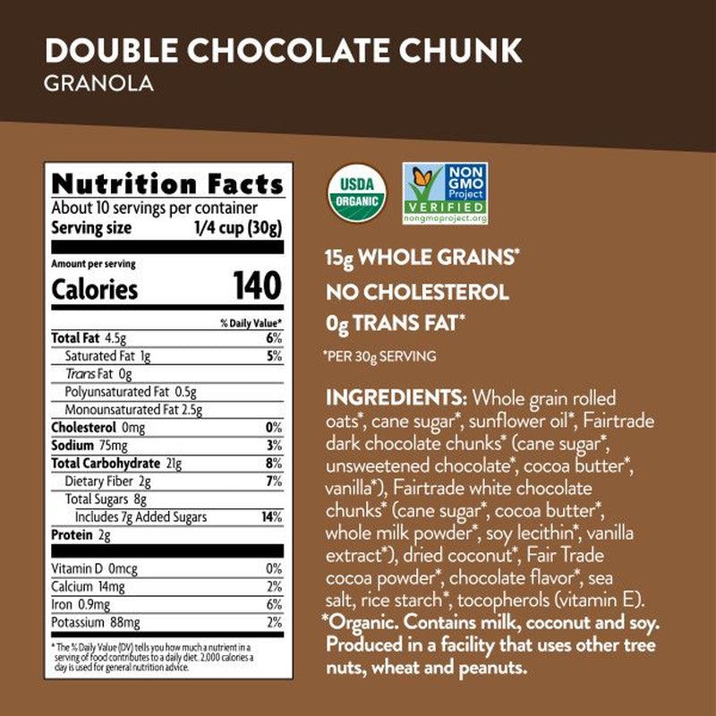 Love Crunch Organic Double Chocolate Chunk Granola, 11.5 Oz