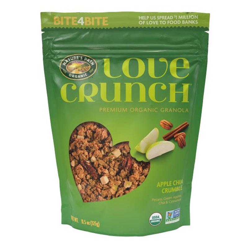 Love Crunch Organic Granola, Apple Chia Crumble, 11.5 Oz