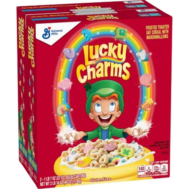 Lucky Charms Gluten-Free Marshmallow Cereal (23 Oz., 2 Pk.)