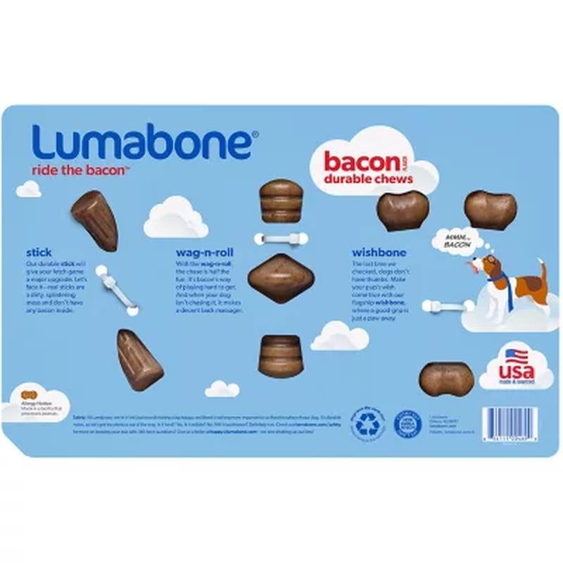 Lumabone Durable Chew Toys, Bacon Flavored (3 Pk.)