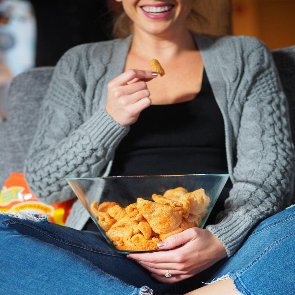 Mac'S Bar-B-Q Crispy Fried Pork Skins, 5 Oz Bag