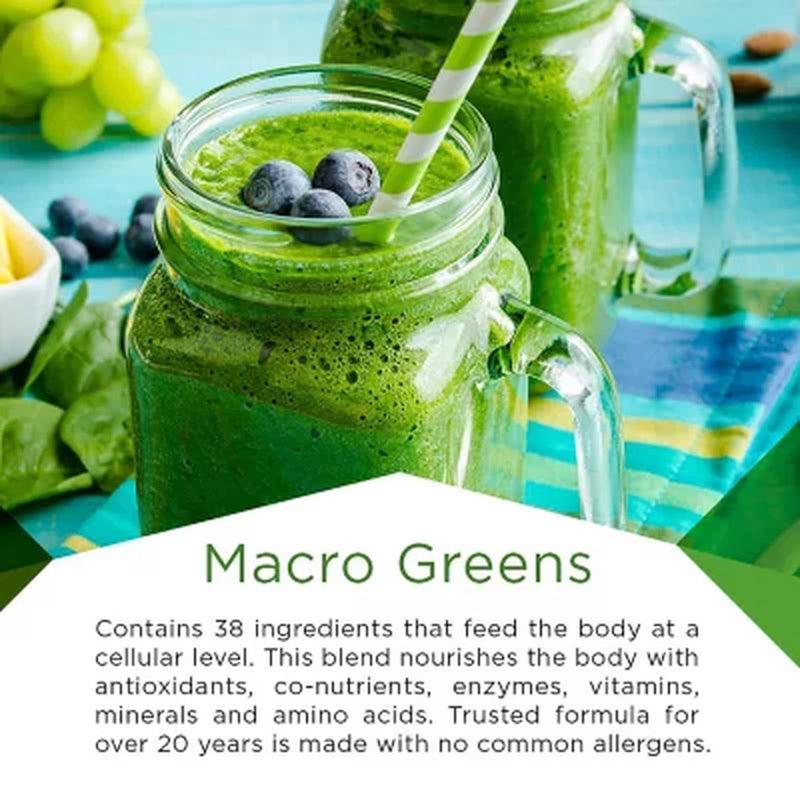 Macrolife Naturals Macro Greens Superfood Value Size (60 Ct.)