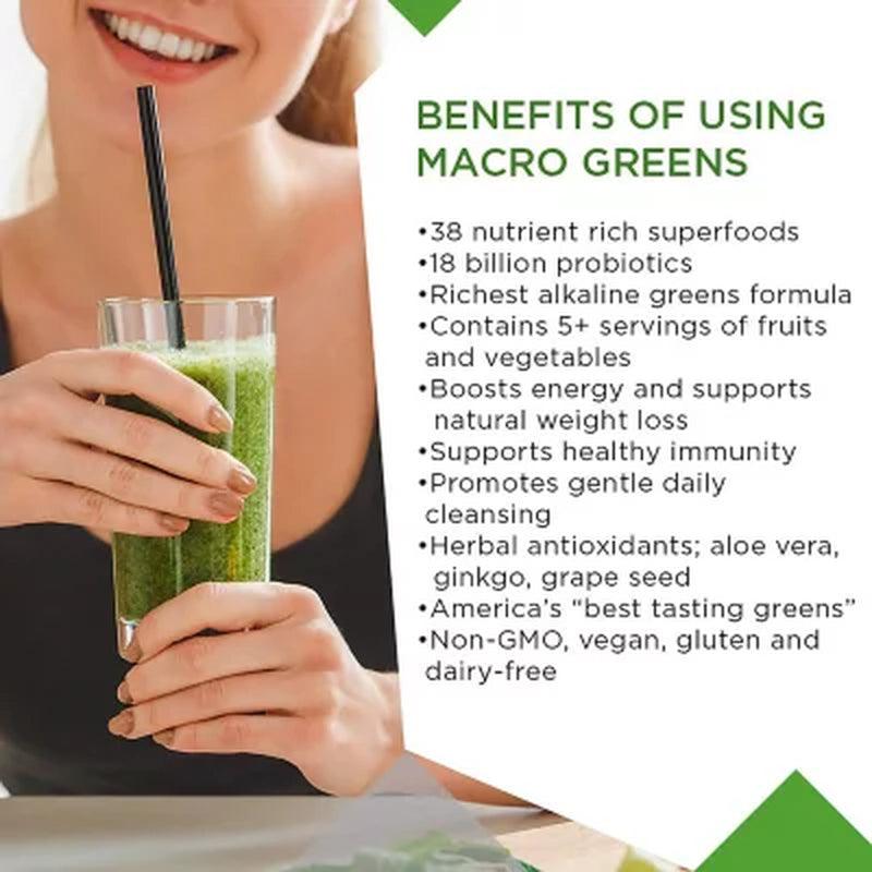 Macrolife Naturals Macro Greens Superfood Value Size (60 Ct.)